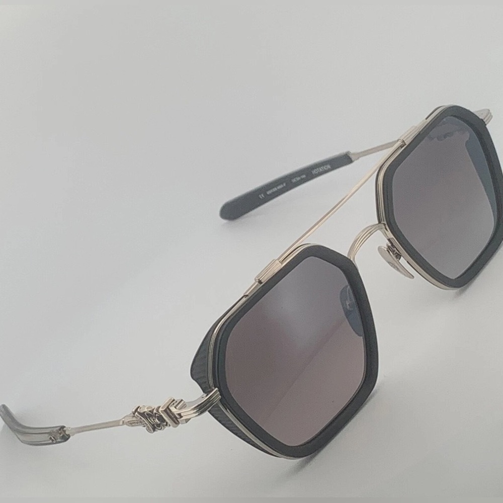 Chrome Hearts Black and Gold Sunglasses - Picture 3 of 6
